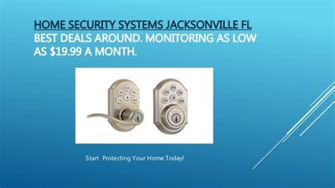 home security systems jacksonville fl